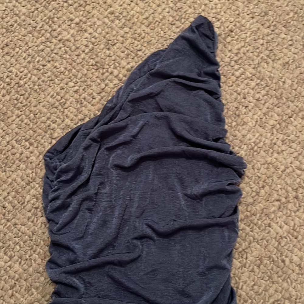 Light blue, tight dress. Never worn. Fits like a glove. Great condition. - Picture 2 of 2